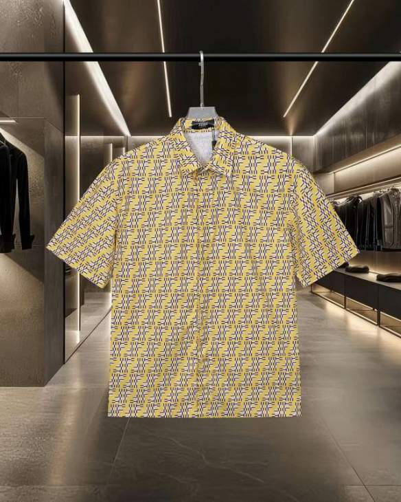 Picture of Fendi Shirts Short _SKUFendiM-2XLhgntx0128311
